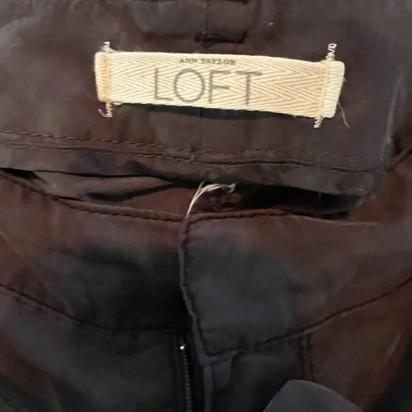 Beautiful excellent condition size medium Silk blend washable pants ,gray - Picture 4 of 5